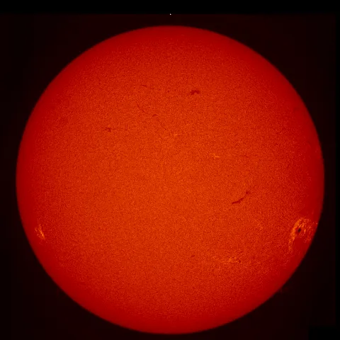 Image of Sun's chromosphere