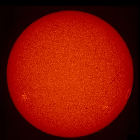 Image of Sun's chromosphere