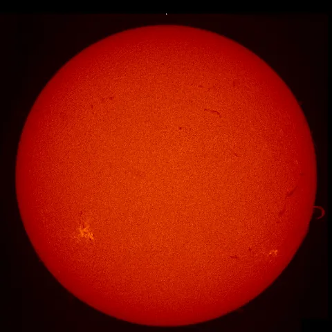 Image of Sun's chromosphere