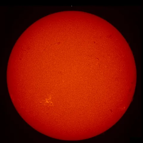 Image of Sun's chromosphere