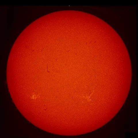 Image of Sun's chromosphere