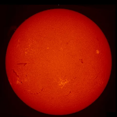 Image of Sun's chromosphere