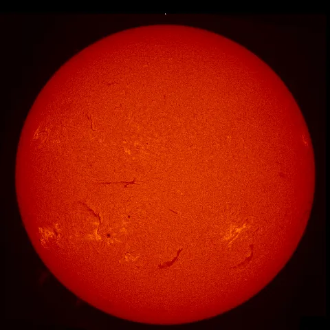 Image of Sun's chromosphere