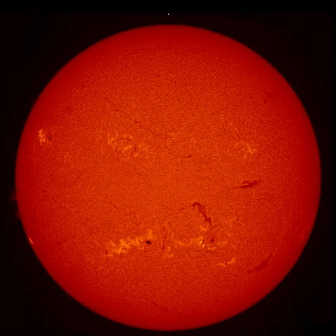 Image of Sun's chromosphere