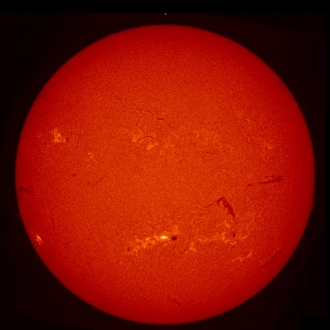 Image of Sun's chromosphere