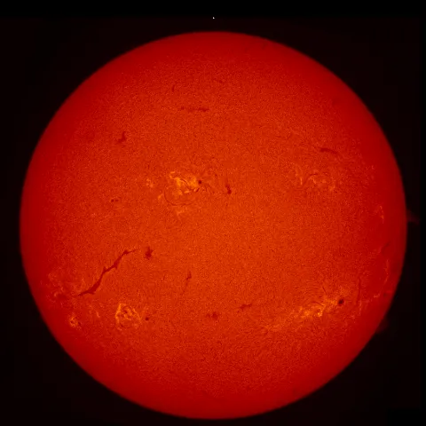 Image of Sun's chromosphere