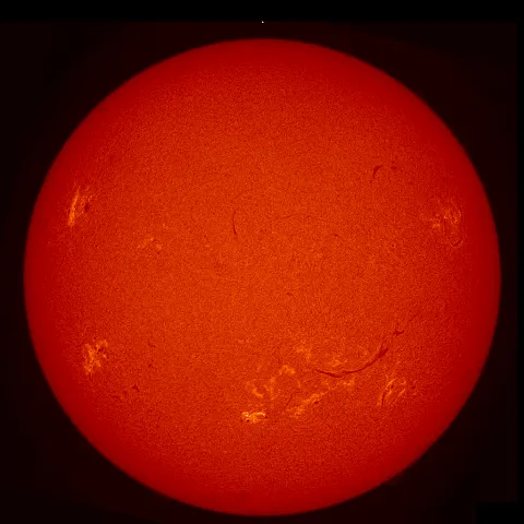 Image of Sun's chromosphere