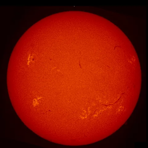 Image of Sun's chromosphere