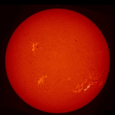 Image of Sun's chromosphere