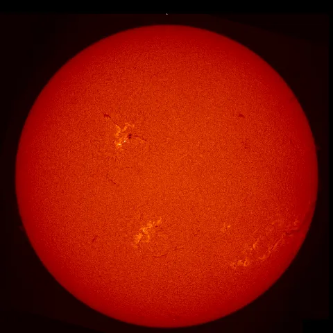 Image of Sun's chromosphere