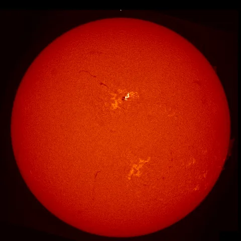 Image of Sun's chromosphere