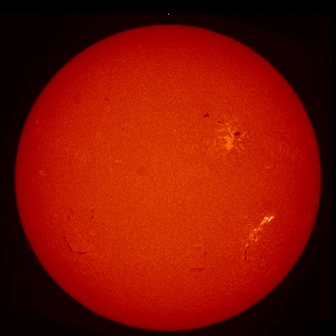 Image of Sun's chromosphere