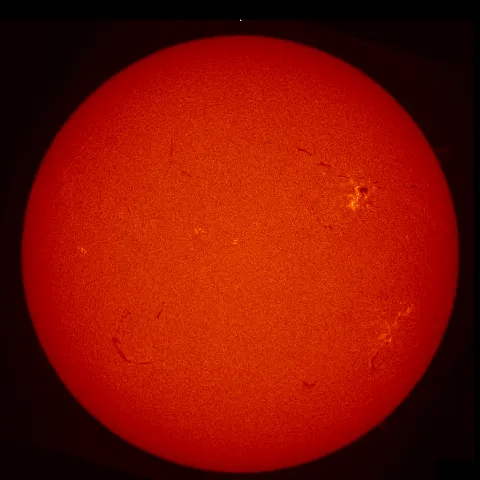 Image of Sun's chromosphere