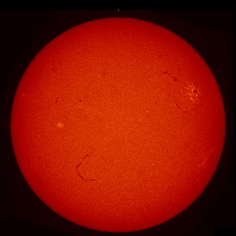 Image of Sun's chromosphere