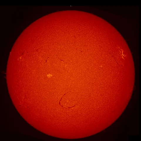 Image of Sun's chromosphere