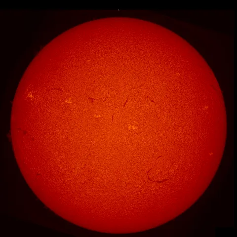 Image of Sun's chromosphere