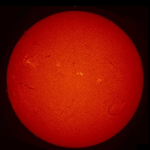 Image of Sun's chromosphere