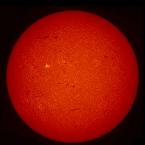 Image of Sun's chromosphere