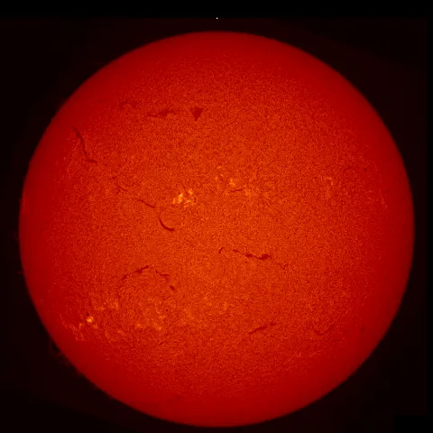 Image of Sun's chromosphere