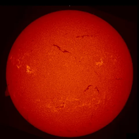 Image of Sun's chromosphere