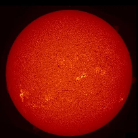 Image of Sun's chromosphere