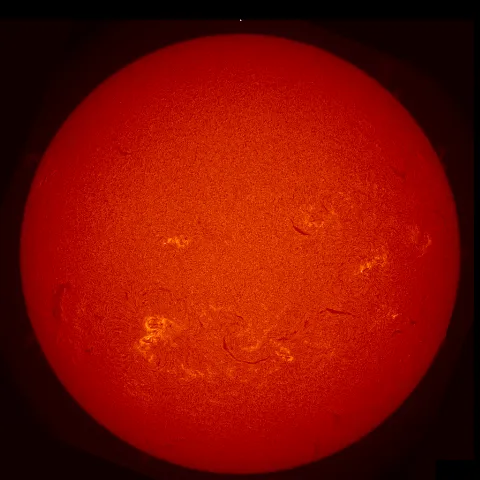 Image of Sun's chromosphere