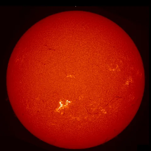 Image of Sun's chromosphere