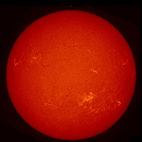 Image of Sun's chromosphere