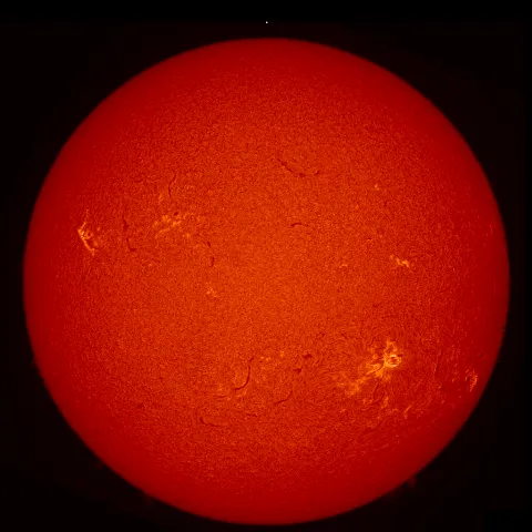 Image of Sun's chromosphere