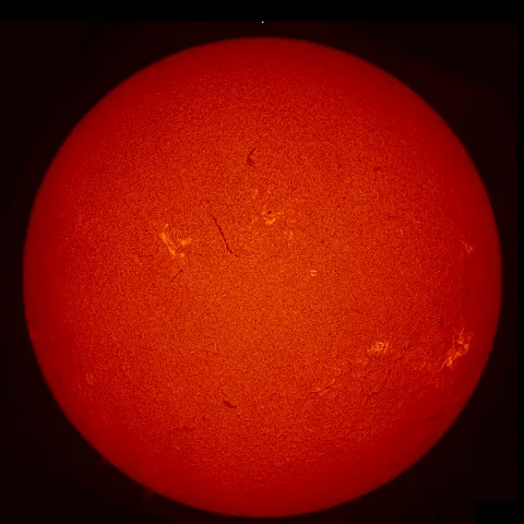 Image of Sun's chromosphere