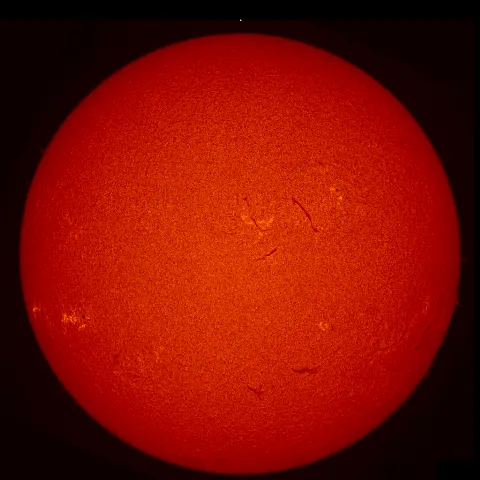 Image of Sun's chromosphere