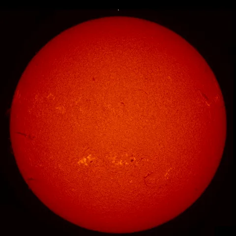 Image of Sun's chromosphere