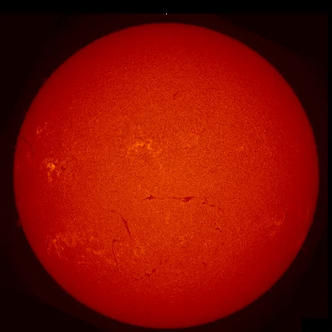 Image of Sun's chromosphere