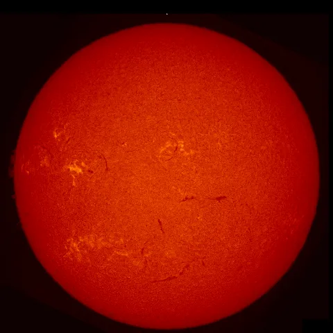 Image of Sun's chromosphere