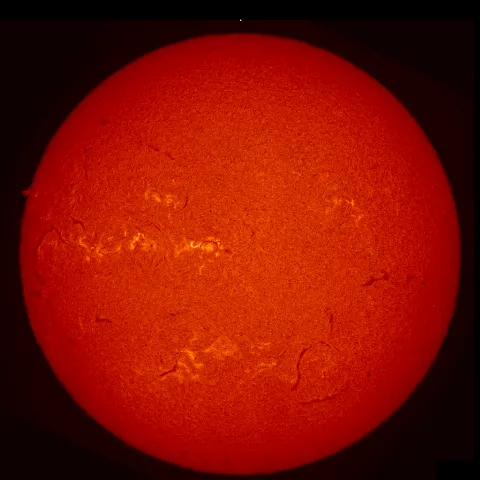 Image of Sun's chromosphere