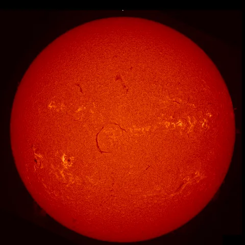 Image of Sun's chromosphere