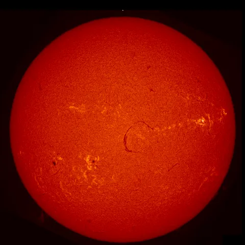 Image of Sun's chromosphere