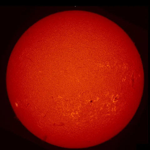 Image of Sun's chromosphere