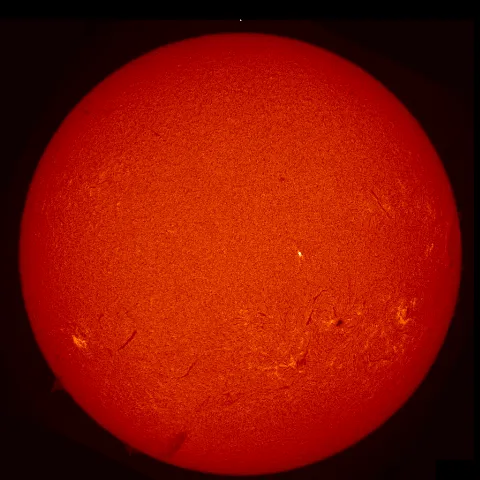 Image of Sun's chromosphere