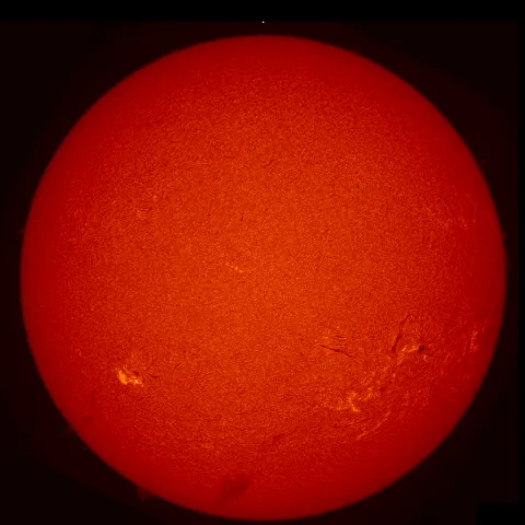 Image of Sun's chromosphere