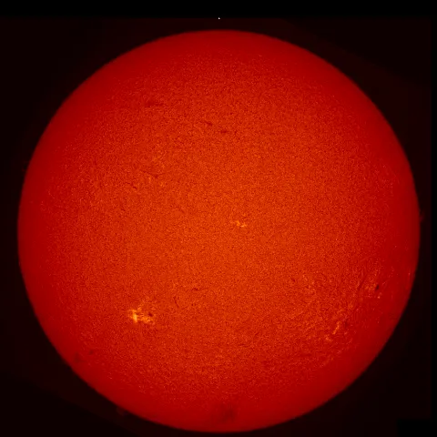 Image of Sun's chromosphere