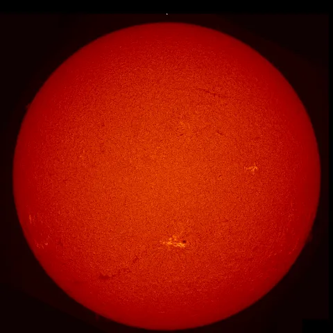 Image of Sun's chromosphere