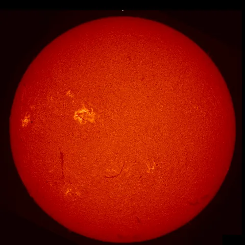 Image of Sun's chromosphere