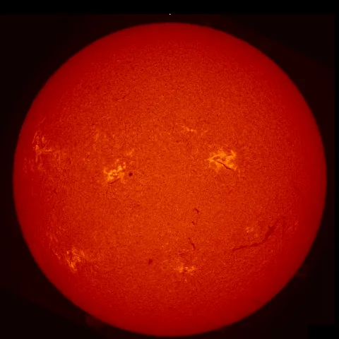 Image of Sun's chromosphere