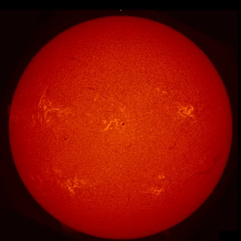 Image of Sun's chromosphere