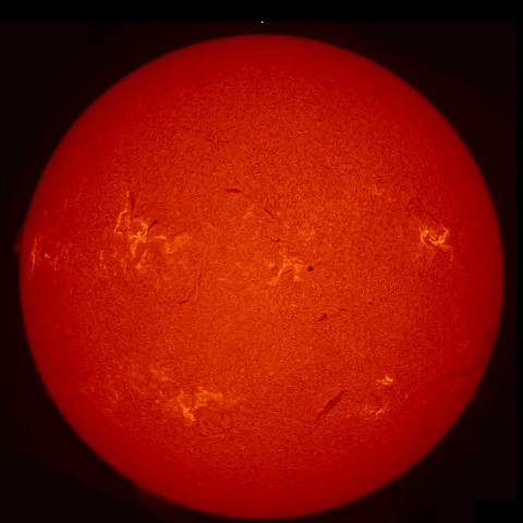 Image of Sun's chromosphere