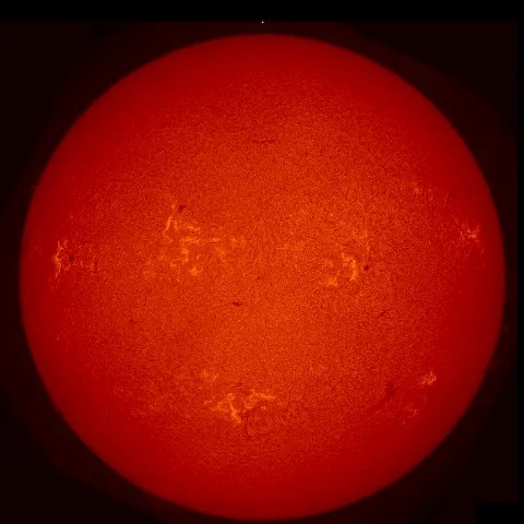 Image of Sun's chromosphere