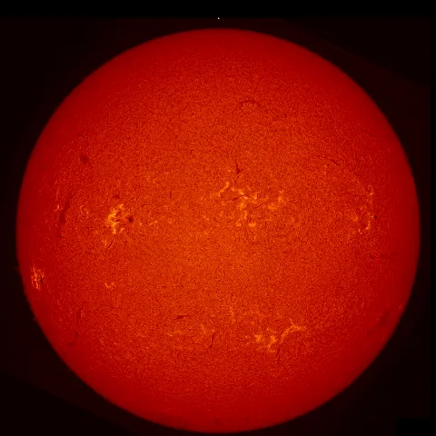 Image of Sun's chromosphere