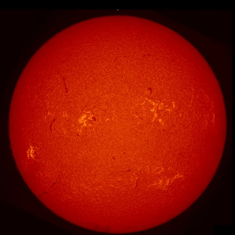 Image of Sun's chromosphere