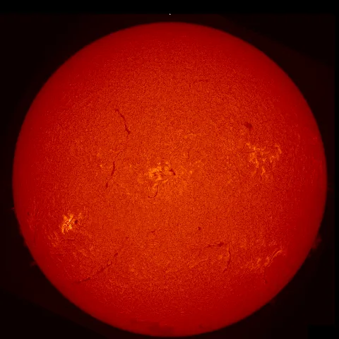 Image of Sun's chromosphere